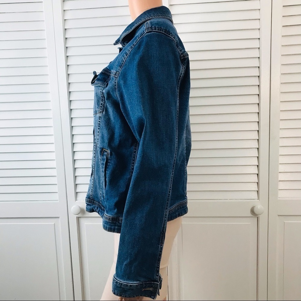 2/$50 ROUTE 66 Denim Jacket Size Extra Large - Picture 4 of 9